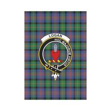 Load image into Gallery viewer, Logan Ancient Tartan Flag Clan Badge,tartan garden flag,tartan,Scottish Tartan,Scottish Clans,Scots Tartan,Scotland Tartan,online shopping,Merry Christmas,garden flags,garden flag,Cyber Monday,Black Friday,tartan flag