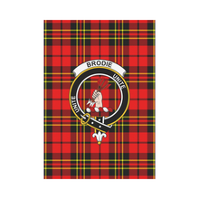 Load image into Gallery viewer, Brodie Modern Tartan Flag Clan Badge