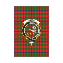 Load image into Gallery viewer, Skene Modern Tartan Flag Clan Badge,tartan garden flag,tartan,Scottish Tartan,Scottish Clans,Scots Tartan,Scotland Tartan,online shopping,Merry Christmas,garden flags,garden flag,Cyber Monday,Black Friday,tartan flag