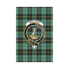 Load image into Gallery viewer, Wallace Hunting Ancient Tartan Flag Clan Badge