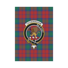 Load image into Gallery viewer, Fotheringham Modern Tartan Flag Clan Badge