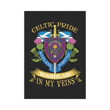 Load image into Gallery viewer, Wardlaw Clan Celtic Pride Garden Flag | Over 300 Clans | Special Custom Design