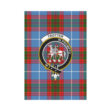 Load image into Gallery viewer, Trotter Tartan Flag Clan Badge,tartan garden flag,tartan,Scottish Tartan,Scottish Clans,Scots Tartan,Scotland Tartan,online shopping,Merry Christmas,garden flags,garden flag,Cyber Monday,Black Friday,tartan flag