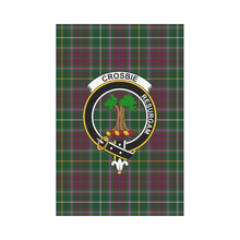 Load image into Gallery viewer, Crosbie Tartan Flag Clan Badge,tartan garden flag,tartan,Scottish Tartan,Scottish Clans,Scots Tartan,Scotland Tartan,online shopping,Merry Christmas,garden flags,garden flag,Cyber Monday,Black Friday,tartan flag