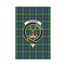 Load image into Gallery viewer, Gordon Modern Tartan Flag Clan Badge
