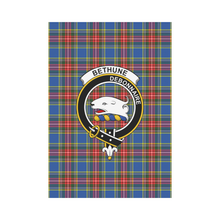 Load image into Gallery viewer, Bethune Tartan Flag Clan Badge