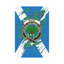 Load image into Gallery viewer, Irvine Lives In Me Tartan Flag