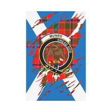 Load image into Gallery viewer, Munro Lives In Me Tartan Flag