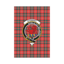 Load image into Gallery viewer, Stewart (Stuart) Of Bute Tartan Flag Clan Badge,tartan garden flag,tartan,Scottish Tartan,Scottish Clans,Scots Tartan,Scotland Tartan,online shopping,Merry Christmas,garden flags,garden flag,Cyber Monday,Black Friday,tartan flag