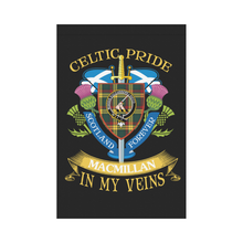 Load image into Gallery viewer, MacMillan Clan Celtic Pride Garden Flag | Over 300 Clans | Special Custom Design