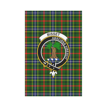 Load image into Gallery viewer, Bisset Tartan Flag Clan Badge,tartan garden flag,tartan,Scottish Tartan,Scottish Clans,Scots Tartan,Scotland Tartan,online shopping,Merry Christmas,garden flags,garden flag,Cyber Monday,Black Friday,tartan flag