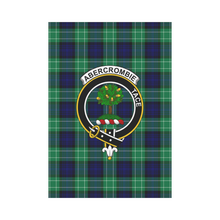 Load image into Gallery viewer, Abercrombie Tartan Flag Clan Badge