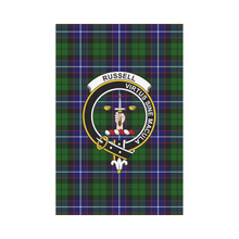 Load image into Gallery viewer, Russell Tartan Flag Clan Badge,tartan garden flag,tartan,Scottish Tartan,Scottish Clans,Scots Tartan,Scotland Tartan,online shopping,Merry Christmas,garden flags,garden flag,Cyber Monday,Black Friday,tartan flag