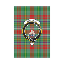 Load image into Gallery viewer, Muirhead Tartan Flag Clan Badge,tartan garden flag,tartan,Scottish Tartan,Scottish Clans,Scots Tartan,Scotland Tartan,online shopping,Merry Christmas,garden flags,garden flag,Cyber Monday,Black Friday,tartan flag