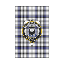 Load image into Gallery viewer, Hannay Tartan Flag Clan Badge