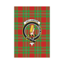 Load image into Gallery viewer, Callander Modern Tartan Flag Clan Badge