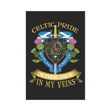 Load image into Gallery viewer, Sutherland II Clan Celtic Pride Garden Flag | Over 300 Clans | Special Custom Design