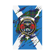 Load image into Gallery viewer, Macleod Lives In Me Tartan Flag