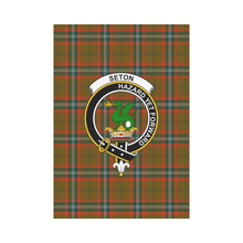 Load image into Gallery viewer, Seton Hunting Modern Tartan Flag Clan Badge,tartan garden flag,tartan,Scottish Tartan,Scottish Clans,Scots Tartan,Scotland Tartan,online shopping,Merry Christmas,garden flags,garden flag,Cyber Monday,Black Friday,tartan flag