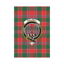 Load image into Gallery viewer, Dalziel Modern Tartan Flag Clan Badge