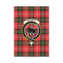 Load image into Gallery viewer, Nesbitt Modern Tartan Flag Clan Badge,tartan garden flag,tartan,Scottish Tartan,Scottish Clans,Scots Tartan,Scotland Tartan,online shopping,Merry Christmas,garden flags,garden flag,Cyber Monday,Black Friday,tartan flag