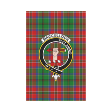 Load image into Gallery viewer, Macculloch Tartan Flag Clan Badge