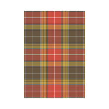 Load image into Gallery viewer, Buchanan Old Set Weathered Tartan Flag