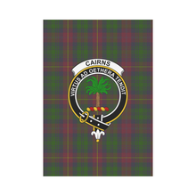 Load image into Gallery viewer, Cairns Tartan Flag Clan Badge