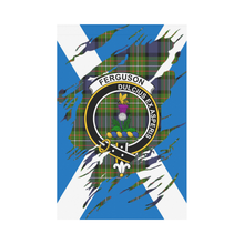 Load image into Gallery viewer, Ferguson Lives In Me Tartan Flag - Ferguson ,Tartan Flag,tartan,Scottish Tartan,Scottish Clans,Scots Tartan,Scotland Tartan,rr_track_tartan,rr_track_nltartan,rr_track_dnt,online shopping,Merry Christmas,garden flags,garden flag,Cyber Monday,Black Friday,Tartan Lives in me