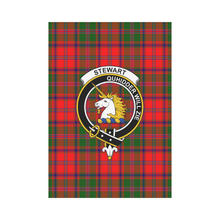 Load image into Gallery viewer, Stewart Of Appin Tartan Flag Clan Badge,tartan garden flag,tartan,Scottish Tartan,Scottish Clans,Scots Tartan,Scotland Tartan,online shopping,Merry Christmas,garden flags,garden flag,Cyber Monday,Black Friday,tartan flag