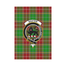 Load image into Gallery viewer, Baxter Modern Tartan Flag Clan Badge