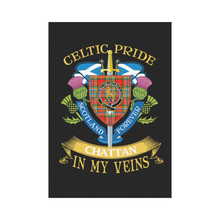 Load image into Gallery viewer, Chattan Clan Celtic Pride Garden Flag | Over 300 Clans | Special Custom Design
