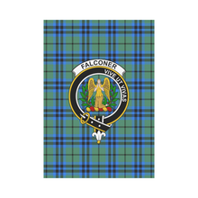 Load image into Gallery viewer, Falconer Tartan Flag Clan Badge