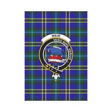 Load image into Gallery viewer, Weir Modern Tartan Flag Clan Badge