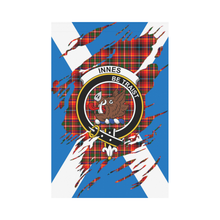 Load image into Gallery viewer, Innes Lives In Me Tartan Flag