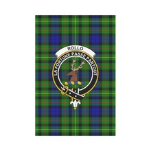 Load image into Gallery viewer, Rollo Tartan Flag Clan Badge