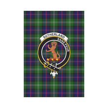 Load image into Gallery viewer, Sutherland I Tartan Flag Clan Badge,tartan garden flag,tartan,Scottish Tartan,Scottish Clans,Scots Tartan,Scotland Tartan,online shopping,Merry Christmas,garden flags,garden flag,Cyber Monday,Black Friday,tartan flag