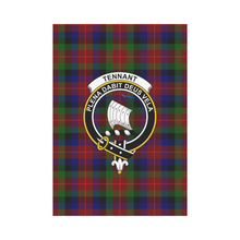 Load image into Gallery viewer, Tennant Tartan Flag Clan Badge,tartan garden flag,tartan,Scottish Tartan,Scottish Clans,Scots Tartan,Scotland Tartan,online shopping,Merry Christmas,garden flags,garden flag,Cyber Monday,Black Friday,tartan flag