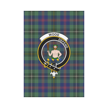 Load image into Gallery viewer, Wood Tartan Flag Clan Badge,tartan garden flag,tartan,Scottish Tartan,Scottish Clans,Scots Tartan,Scotland Tartan,online shopping,Merry Christmas,garden flags,garden flag,Cyber Monday,Black Friday,tartan flag