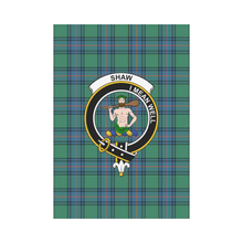 Load image into Gallery viewer, Shaw Of Sauchie Tartan Flag Clan Badge,tartan garden flag,tartan,Scottish Tartan,Scottish Clans,Scots Tartan,Scotland Tartan,online shopping,Merry Christmas,garden flags,garden flag,Cyber Monday,Black Friday,tartan flag
