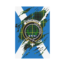 Load image into Gallery viewer, Macarthur Lives In Me Tartan Flag