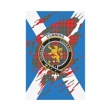 Load image into Gallery viewer, Cumming Lives In Me Tartan Flag - Cumming ,Tartan Flag,tartan,Scottish Tartan,Scottish Clans,Scots Tartan,Scotland Tartan,rr_track_tartan,rr_track_nltartan,rr_track_dnt,online shopping,Merry Christmas,garden flags,garden flag,Cyber Monday,Black Friday,Tartan Lives in me