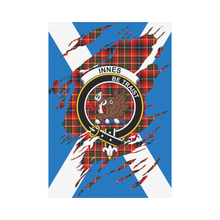 Load image into Gallery viewer, Innes Lives In Me Tartan Flag - Innes ,Tartan Flag,tartan,Scottish Tartan,Scottish Clans,Scots Tartan,Scotland Tartan,rr_track_tartan,rr_track_nltartan,rr_track_dnt,online shopping,Merry Christmas,garden flags,garden flag,Cyber Monday,Black Friday,Tartan Lives in me