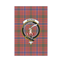 Load image into Gallery viewer, Macrae Ancient Tartan Flag Clan Badge