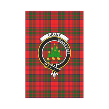 Load image into Gallery viewer, Grant Modern Tartan Flag Clan Badge