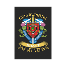 Load image into Gallery viewer, Grant Clan Celtic Pride Garden Flag | Over 300 Clans | Special Custom Design