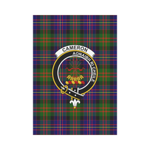 Load image into Gallery viewer, Cameron Tartan Flag Clan Badge