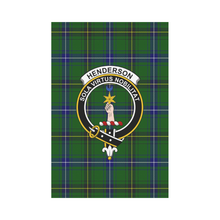 Load image into Gallery viewer, Henderson Modern Tartan Flag Clan Badge