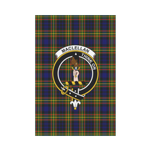 Load image into Gallery viewer, Maclellan Modern Tartan Flag Clan Badge