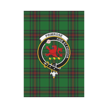 Load image into Gallery viewer, Primrose Tartan Flag Clan Badge,tartan garden flag,tartan,Scottish Tartan,Scottish Clans,Scots Tartan,Scotland Tartan,online shopping,Merry Christmas,garden flags,garden flag,Cyber Monday,Black Friday,tartan flag
